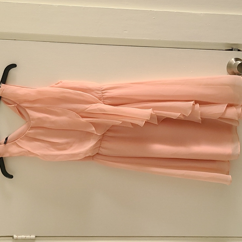 Misses Maurices peach dress in small